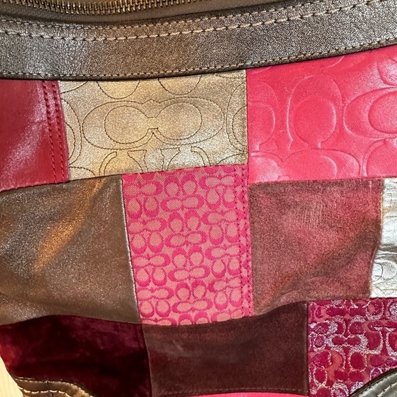 COACH Patchwork Crossbody Purse w/ Wristlet - Picture 7 of 7